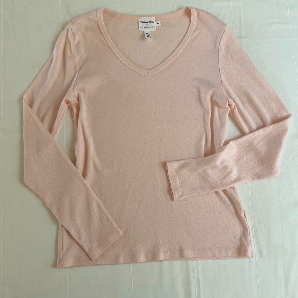 Michael Stars/ Anthropology blush v-neck